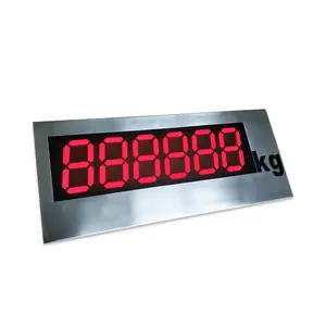 CX-5 Red LED Stainless Steel Waterproof LED Display 5 " Weighing Meter Large Screen