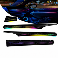 Éclairage d'ambiance pour voiture Toyota Avalon 2019-2023, 6 en 1, éclairage d'ambiance RGB pour voiture, contrôle par application, éclairage d'ambiance intérieur de voiture
