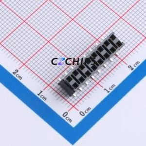 SSM-108-L-DV-LC Pin Socket SMD,P=2.54mm Connector 2.54mm 2.54mm Square Hole Vertical Mount - Product Image 1