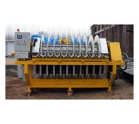 Pasokan Pabrik Filter Vakum Cakram Putar Mesin Kontrol Motor PLC Kapasitas Produksi Besar Bahan Stainless Steel 304/316 untuk