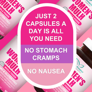 Nhãn hiệu riêng Womens mulh viên nang hỗ trợ năng lượng miễn dịch da tiêu hóa trái tim xương sức khỏe dinh dưỡng bổ sung - Product Image 4