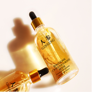 Siero di Bellezza a Marchio Privato, Idratante Naturale, Illuminante per la Pelle, Siero Viso all'<span class=keywords><strong>Oro</strong></span> e Ginseng Biologico - Product Image 3