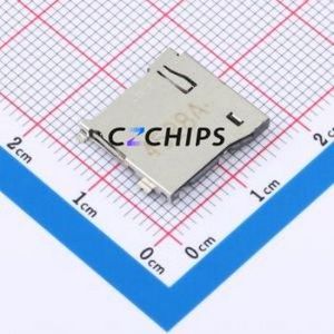 ACBS-08BK-H-006 SD Card / Memory Card Connector SMD Connector Self-Return Type MicroSD Card (TF Card) Card Holder 1.85mm - Product Image 1