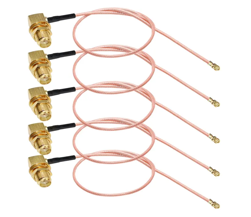 RF U. Fl (IPEX / IPX) Mini PCI Ke SMA Female Konektor Antena Pigtail Wi Fi Kabel Koaksial RG178 10 Cm