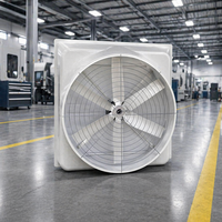 Ventilador Axial FRP Eléctrico OEM/ODM con Motor de Cobre Completo, Larga Vida Útil para Intercambio de Aire Industrial en Fábricas de Papel y Talleres de Impresión
