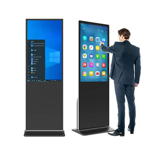 Thông minh tương tác 4K UHD hoạt hình kỹ thuật số Biển Điều khiển cảm ứng đa điểm sàn đứng thông tin triển lãm điều hướng bán lẻ - Product Image 3