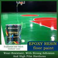 Revêtement époxy multi-couleurs haute performance sept couleurs, personnalisable, pour la rénovation des sols en ciment, revêtement liquide pour sols par pulvérisation