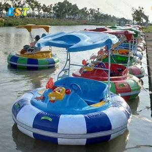 Bicicleta de agua con pedal para 8 personas, <span class=keywords><strong>donu</strong></span>, barcos para la venta, parque de atracciones, equipo de juegos, barco de paleta larga, fwu, 4 personas - Product Image 6