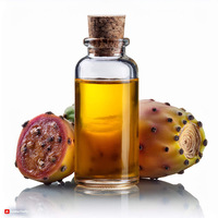 Fournisseur d'huiles essentielles de fruits pressées à froid, 1kg, huile de graines de cactus de figue de barbarie du Maroc crue en vrac pour le visage, la peau et les cheveux