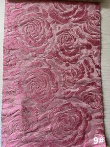 Tissu de vêtement en brocart <span class=keywords><strong>Rosel</strong></span> 185 g/m², couleurs personnalisées, tissu jacquard métallique tissé pour sacs de garçons et de filles, motif teint en fil - Product Image 6