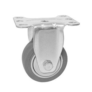 Roue directionnelle de 3 pouces, 4 pouces, 5 pouces Roue de chariot à plat Équipement de transport Roulettes silencieuses Roues en caoutchouc - Product Image 3