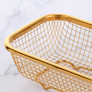 Organisateur de couverts de cuisine en acier inoxydable, panier de rangement pour baguettes, cuillères et fourchettes, égouttoir de vaisselle - Product Image 3