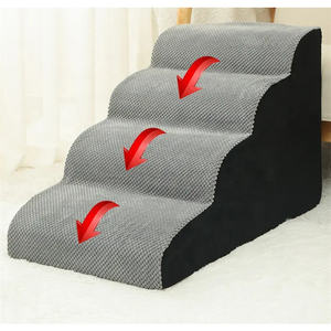 Premium Wasbare Traagschuimstappen Huisdier Trappen Kat Hond Ladder Trappen - Product Image 3