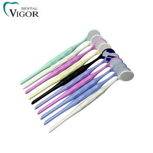 Miroirs buccaux dentaires double face autoclavables anti-buée pour examen oral avec lumière LED – Produits dentaires - Product Image 1
