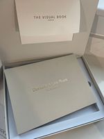Boîtes en papier d'emballage de cahier couleur avec logo personnalisé de luxe Enveloppe à couvercle magnétique Insert en mousse EVA blanche Cadeau de luxe blanc pailleté