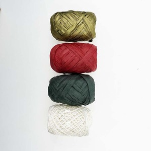 Giấy Kraft Màu Đỏ Tự Nhiên Và Giáng Sinh Dây Thừng Bằng Sợi Cọ Xoắn Và Ruy Băng Giấy Nơ Sao - Product Image 5