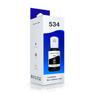534 532 T532 T534 Encre de recharge de bouteille à base d'eau de couleur compatible de qualité supérieure pour imprimante Epson <span class=keywords><strong>EcoTank</strong></span> <span class=keywords><strong>M1100</strong></span> - Product Image 1