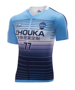 Thailand custom youth football jersey sublimation children's team training football kit - Product Image 4