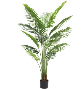 Künstliche Pflanzen Baum Home Decor Bonsai Baum Kunststoff Pflanzen Töpfe Garten Landschafts bau Moderne gefälschte Pflanzen Indoor Palme - Product Image 1