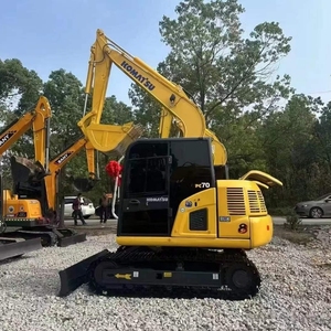 Excavatrice Komatsu 70 PC d'occasion en gros, provenant du Japon, poids opérationnel de 7 tonnes, excavatrice sur chenilles, excavatrices d'occasion bon marché - Product Image 4
