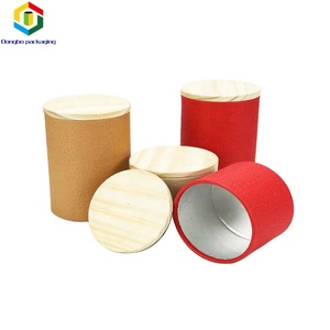 Couleur Imprimé En Carton Biodégradable En Plastique Couvercles Papier Tube Haut De Gamme Cylindrique Café Papier Tube - Product Image 5