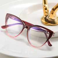 MS 82170 Lunettes optiques TR90 + en métal pour femmes Design de couleur à la mode Montures de lunettes de style vente chaude bloquant la lumière bleue