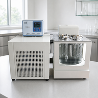 Viscosimètre cinématique Ubbelohde ASTM D445, testeur de viscosité numérique avec bain à basse température