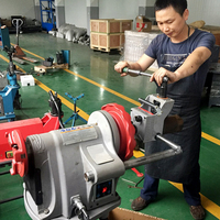 Machine à rainurer les tuyaux SUNTECHMACH, facile à utiliser, de bonne qualité, portable, en acier SCH40, pour tuyaux de rayonnage