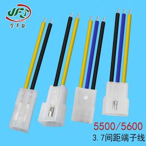 3 Pin Wiring Harness 5500 5600 Pitch 3.7mm PVC Insulated Tinned Copper Wire For Model Aircraft And Automotive Connection - Product Image 2
