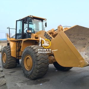 Cargador frontal de Caterpillar 980G usado certificado CE EPA, cargador de RUEDAS 4x4 con caja de cambios, carga nominal de 8 toneladas, modelo 2018-2024, venta - Product Image 2