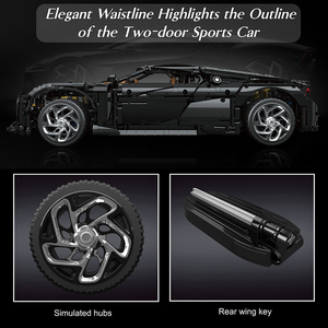 Khuôn Mẫu Vua 13163S 4800pcs xe Serie RC giọng nói của đêm thể thao xe xây dựng khối mô hình kỹ thuật giáo dục đồ chơi lễ hội Quà Tặng - Product Image 5