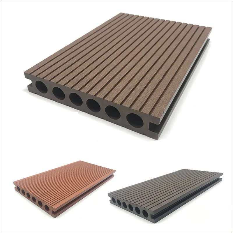 Nuova tecnologia WPC composito esterno wpc decking per pavimento esterno