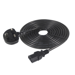 6 pies Inglaterra BS 1363 a C13 <span class=keywords><strong>Monitor</strong></span> de computadora Conector Cable de alimentación Enchufe del Reino Unido con fusible 13A - Product Image 3