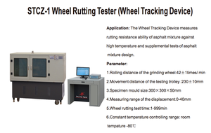 STCZ-1 Profissional-Grade Wheel Ruting Tester Wheel Tracking Device Garantir confiável Ruting Resultados do Teste - Product Image 4