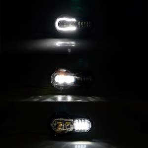 Faro LED negro YongJin 2023 con haz HI/LO y faro Drl para <span class=keywords><strong>BMW</strong></span> R1200GS R <span class=keywords><strong>1200</strong></span> <span class=keywords><strong>GS</strong></span> ADV Adventure 2011 + - Product Image 3