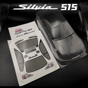 Carcasa de PVC RC <span class=keywords><strong>1</strong></span>/<span class=keywords><strong>10</strong></span> Coppermix JDM Silvia S15 con distancia entre ejes de 260 mm, con faros y alerón para <span class=keywords><strong>1</strong></span>/<span class=keywords><strong>10</strong></span> RC Turing <span class=keywords><strong>Drift</strong></span> - Product Image 2