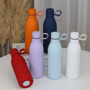 Bouteille isotherme attrayante, tasse américaine en acier inoxydable avec sangle pour pique-nique et loisirs en plein air - Product Image 3