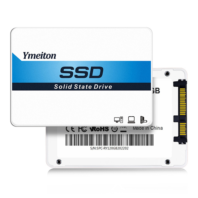 Internal Solid State Disk Ymeiton 2.5" SATA III SSD for Laptop High Quality External SSD 120/128/240/256/480/512 960GB 1/2/ 4 TB