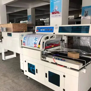Automatic sealing, cutting and shrinking machine multi-cups packing machine