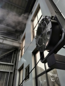 Ventiladores Industriales de Pared de Alta Calidad IP65 de 600 mm para Almacenes Comerciales, Motor de 220 V, Flujo de Aire de 13380 CFM, Garantía de 3 Años, 201 - Product Image 3