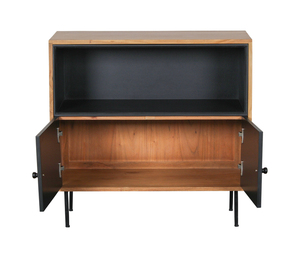 Contemporary Wooden Cabinet with Sleek Design and Large Storage Space Stylish Home Furniture Storage with <b>Strong</b> Frame - Product Image 2