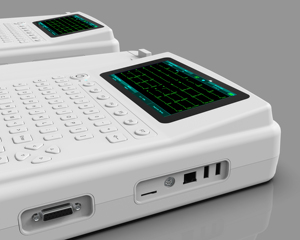 Monitor <span class=keywords><strong>de</strong></span> electrocardiógrafo Digital portátil <span class=keywords><strong>de</strong></span> 7 pulgadas <span class=keywords><strong>de</strong></span> alta calidad, máquina <span class=keywords><strong>de</strong></span> ECG <span class=keywords><strong>de</strong></span> <span class=keywords><strong>3</strong></span>, 6 y 12 canales para Hospital <span class=keywords><strong>de</strong></span> mascotas - Product Image 2