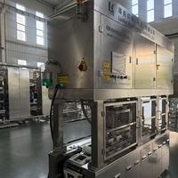 Ligne d'assemblage de production de tofu à grande échelle et efficace, machine de découpe latérale QB3000