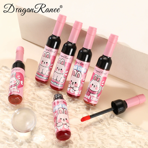 Dragon Ranee, botella de vino tinto de 3 colores, esmalte de labios, tinte de labios, Copa antiadherente, brillo de labios hidratante, lápiz labial líquido de dibujos animados, agua - Product Image 1