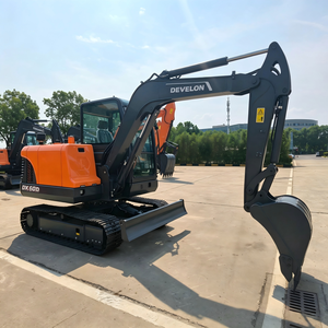 รถขุด DEVELON DX60D 6 ตัน ประสิทธิภาพสูง ระบบไฮดรอลิก แบบตีนตะขาบ จัดส่งตรงจากโรงงาน - Product Image 1