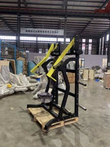 Equipo de gimnasio comercial: Máquina de <span class=keywords><strong>press</strong></span> de pecho <span class=keywords><strong>inclinado</strong></span> ISO Lateral independiente con carga de placas para entrenamiento de fuerza - Product Image 4