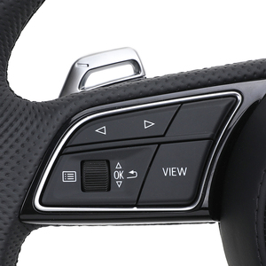 <span class=keywords><strong>Volante</strong></span> personalizado de cuero medio perforado para <span class=keywords><strong>Audi</strong></span> A3 8V <span class=keywords><strong>A4</strong></span> A5 A6 A7 <span class=keywords><strong>B7</strong></span> B8 B8.5 S3 S4 S5 B9 C7 RS5 Q5 Q7 TTRS - Product Image 4