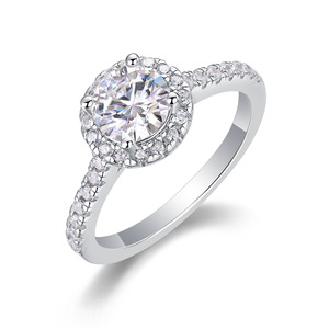 Anillo suelto <span class=keywords><strong>de</strong></span> <span class=keywords><strong>mujer</strong></span> con diamantes <span class=keywords><strong>de</strong></span> simulación <span class=keywords><strong>de</strong></span> circón clásico Shake Voice Live Selling - Product Image 6