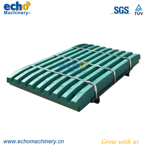 Pièce <span class=keywords><strong>d</strong></span>'usure du concasseur à mâchoires MC110 evo plaque de mâchoire à insert chromé matrice de mâchoire en <span class=keywords><strong>acier</strong></span> au manganèse - Product Image 3