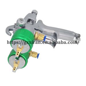 Kit de compresseur d'aérographe haute pression en vente chaude, pistolet de pulvérisation à mélange externe nano pour le chromage, pulvérisateur pneumatique chimique - Product Image 2